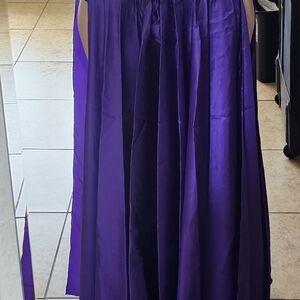 Purple Panel Skirt